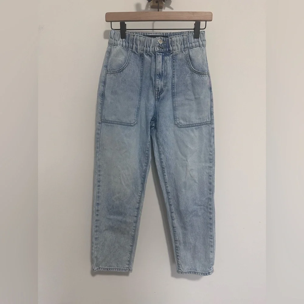 Veronica Beard Arya Cropped High-Rise Straight-Leg Jeans